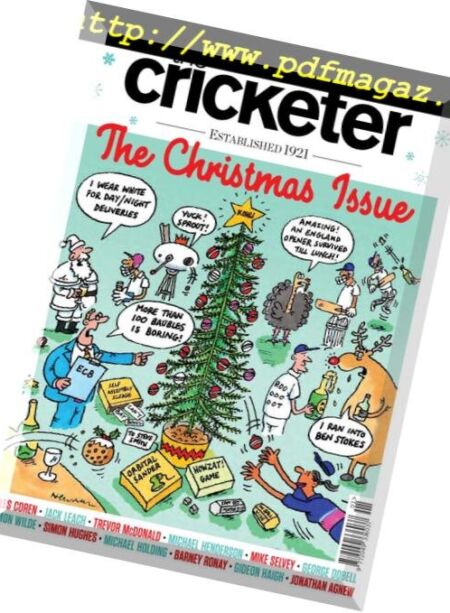 The Cricketer Magazine – January 2019 Cover