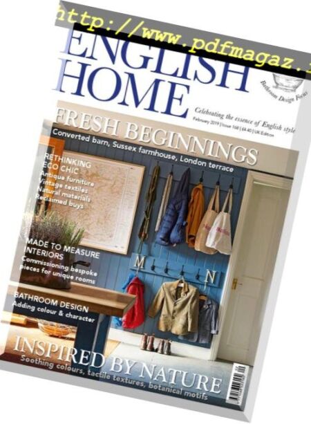 The English Home – February 2019 Cover