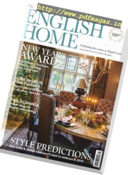 The English Home – January 2019