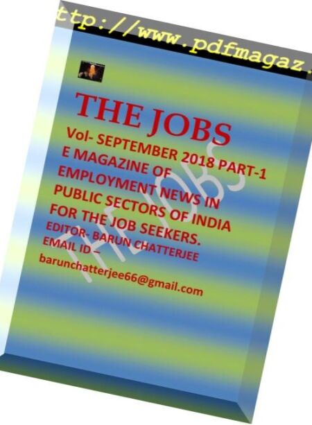 The Jobs – September 2018 Cover