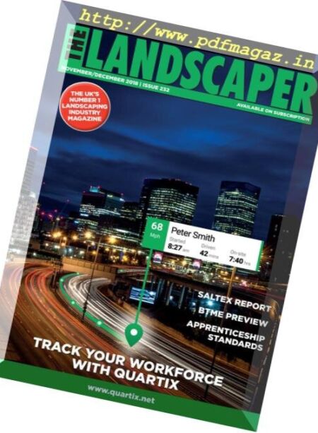 The Landscaper – November-December 2018 Cover