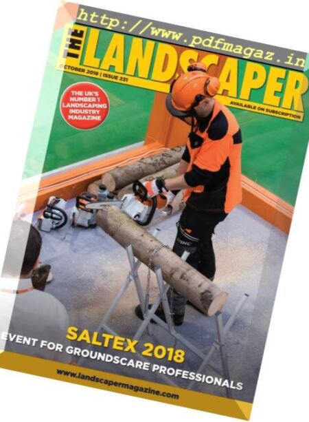 The Landscaper – October 2018 Cover