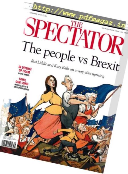 The Spectator – September 01, 2018 Cover