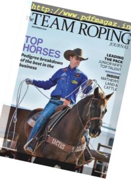 The Team Roping Journal – December 2018