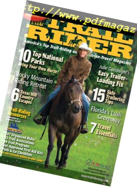The Trail Rider – April 2015 Cover