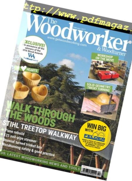 The Woodworker & Woodturner – February 2018 Cover
