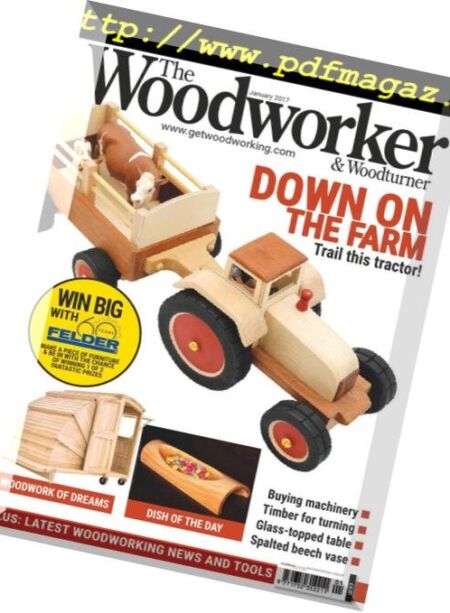 The Woodworker & Woodturner – January 2018 Cover