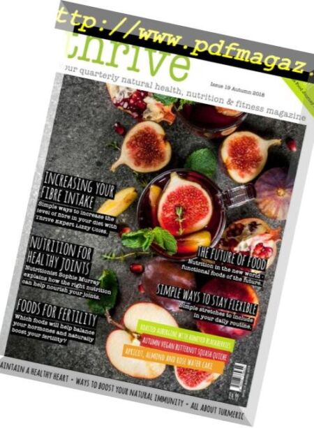 Thrive Magazine – September 2018 Cover