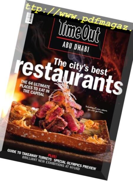 TimeOut Abu Dhabi – December 12, 2018 Cover