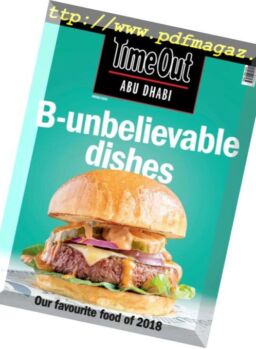 TimeOut Abu Dhabi – December 31, 2018