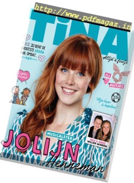 Tina Netherlands – 01 november 2018 Cover