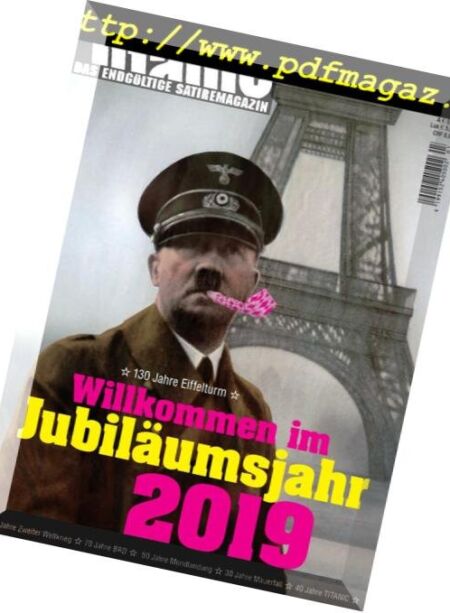 Titanic Magazin – Januar 2019 Cover