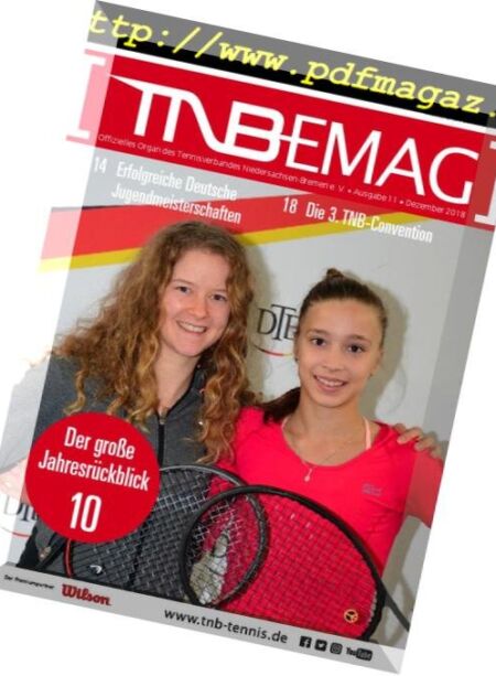 TNB emag – Dezember 2018 Cover