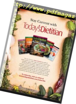 Today’s Dietitian – December 2018