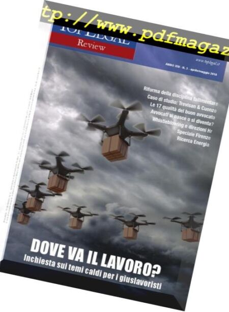 Top Legal Italia – Aprile 2018 Cover