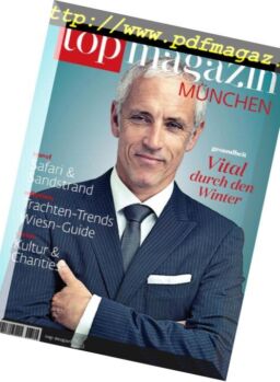 Top Magazin Munchen – Herbst 2018