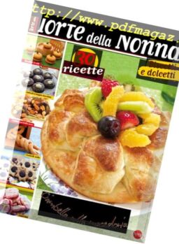 Torte della Nonna – Agosto-Settembre 2017