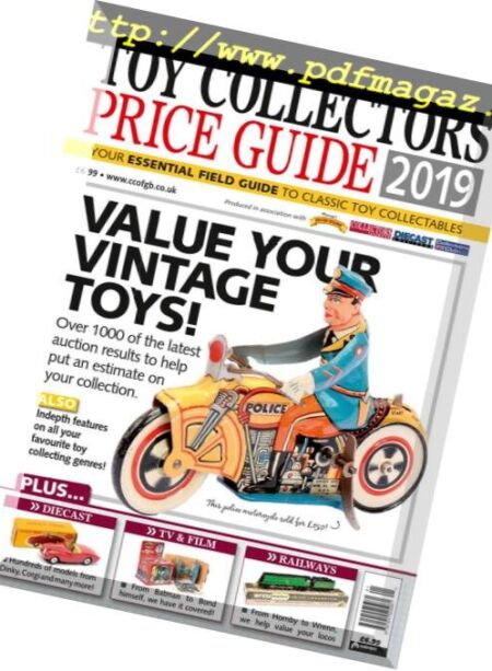 Toy Collectors Price Guide – November 2018 Cover