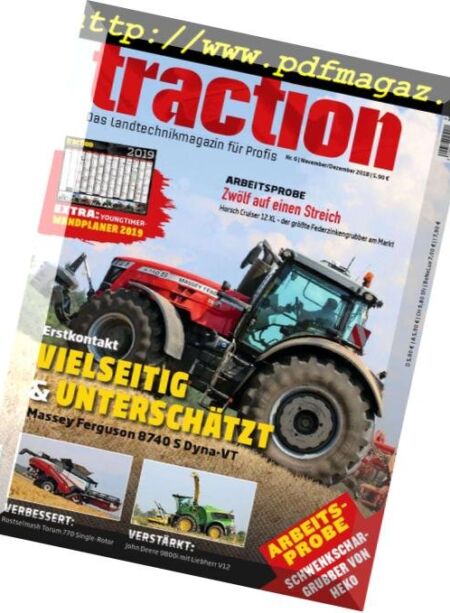 Traction Germany – November-Dezember 2018 Cover