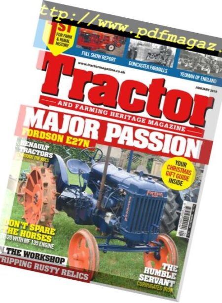 Tractor & Farming Heritage Magazine – February 2019 Cover