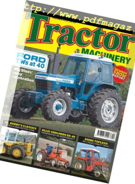 Tractor & Machinery – January 2019 Cover