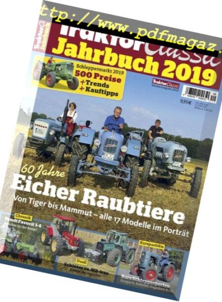 Traktor Classic – Jahrbuch 2019 Cover