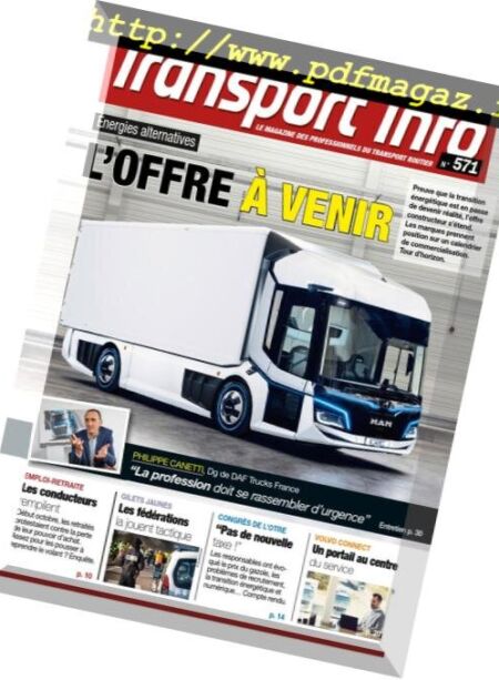 Transport Info – 23 novembre 2018 Cover