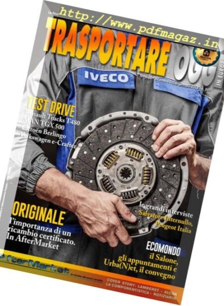 Trasportare Oggi – Dicembre 2018-Gennaio 2019 Cover