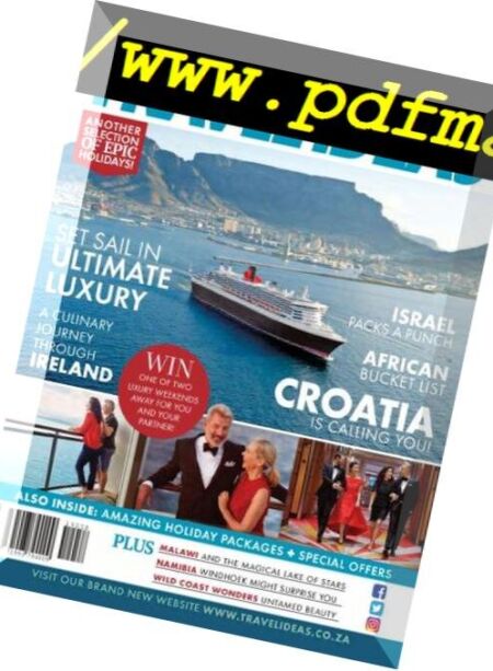 Travel Ideas – December 2018 – January 2019 Cover