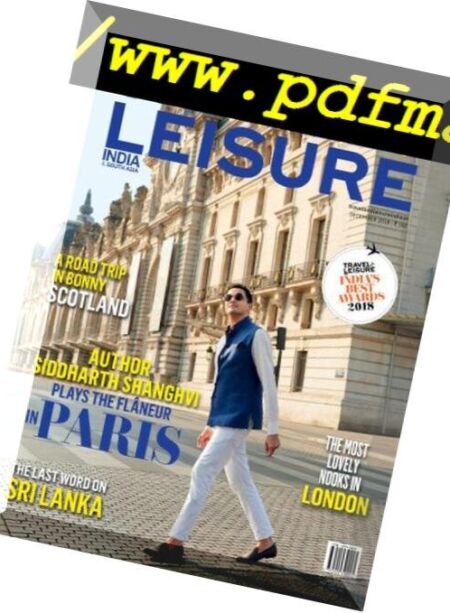 Travel+Leisure India & South Asia – December 2018 Cover
