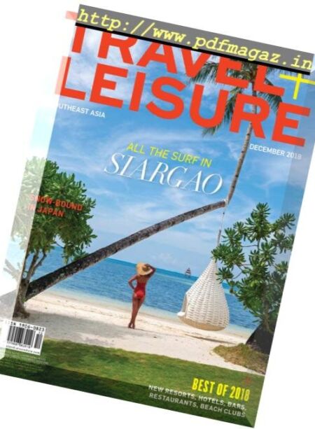 Travel+Leisure Southeast Asia – December 2018 Cover