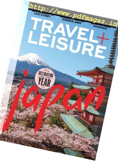 Travel+Leisure USA – December 2018 Cover