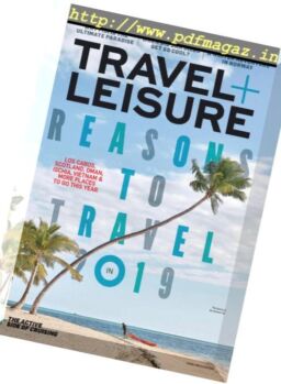 Travel+Leisure USA – January 2019