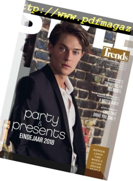Trends Style Belgium – 6 December 2018 Cover
