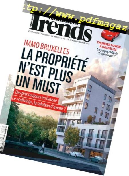 Trends Tendances – 22 Novembre 2018 Cover