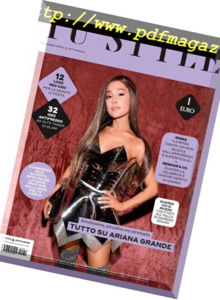 Tu Style – 11 Dicembre 2018 Cover