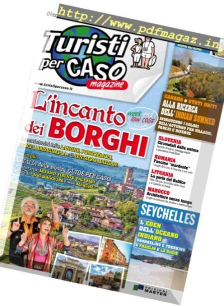 Turisti per Caso – settembre 2018 Cover
