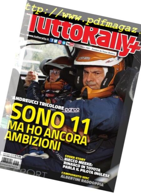 TuttoRally – Novembre 2018 Cover