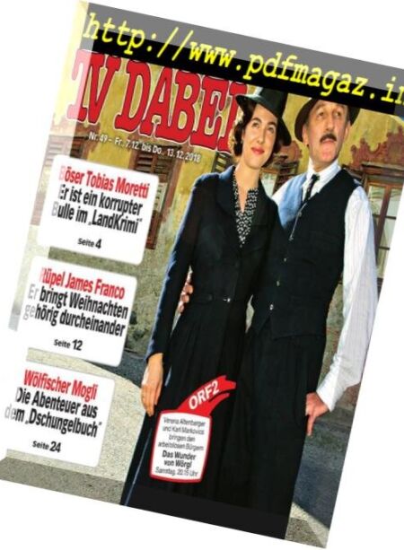TV Dabei – Dezember 2018 Cover