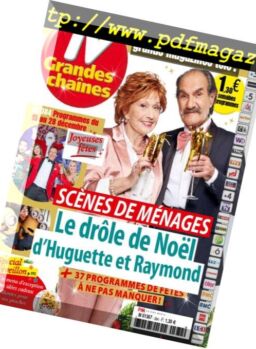 TV Grandes chaines – 15 Decembre 2018
