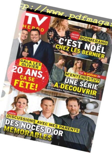 TV Hebdo – 08 decembre 2018 Cover
