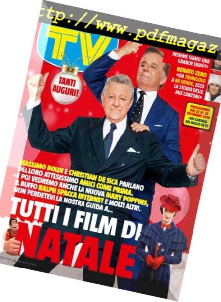 TV Sorrisi e Canzoni – 18 Dicembre 2018 Cover