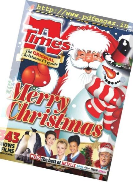 TV Times – 22 December 2018 Cover