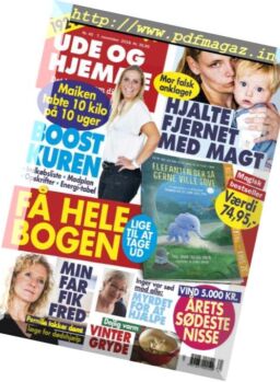 Ude og Hjemme – 01 november 2018