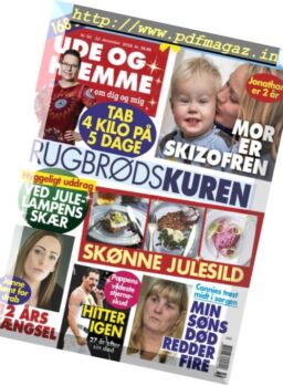 Ude og Hjemme – 12 december 2018