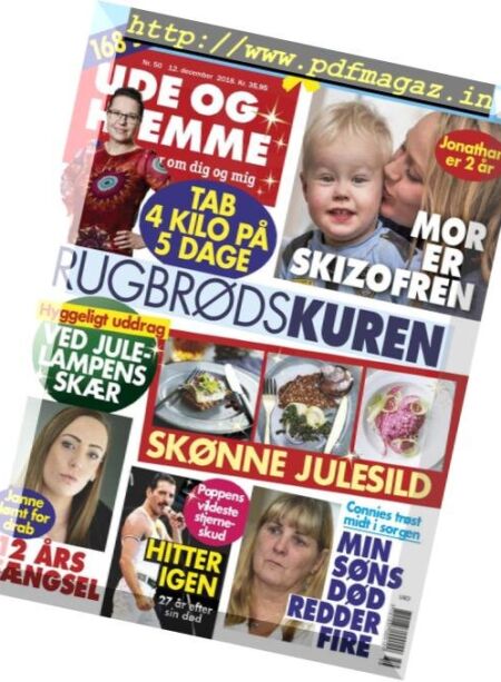 Ude og Hjemme – 12 december 2018 Cover