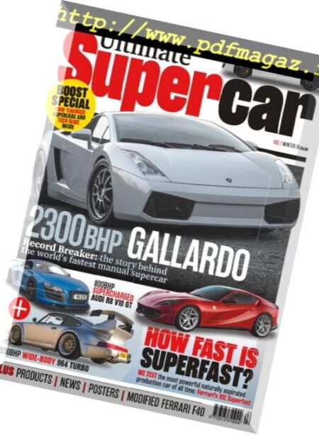 Ultimate Supercar – December 2018 Cover