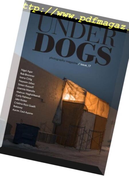 Underdogs Photography – November 2018 Cover