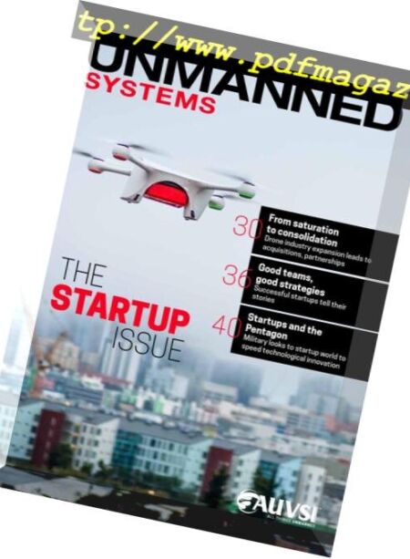 Unmanned Systems – November-December 2018 Cover