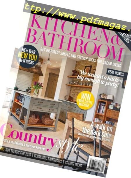 Utopia Kitchen & Bathroom – January 2019 Cover